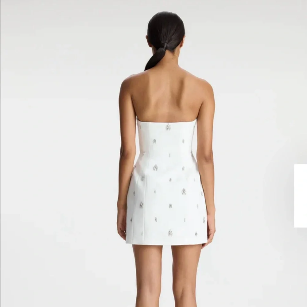 A.L.C. Elsie Strapless Embellished Mini Dress | Worn Once - Picture 2 of 6